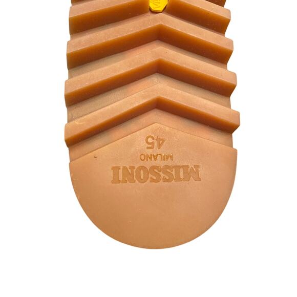 Missoni Sandals Double Zigzag Slide Buckle Strap Italy Vacation Summer Boho US12 main image 15